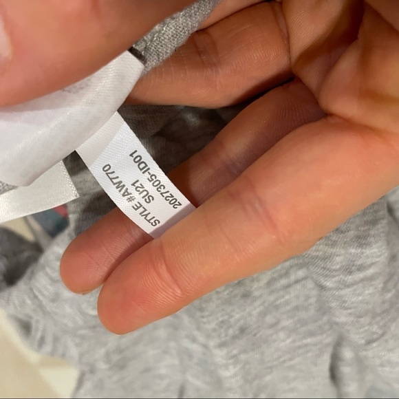 J crew vintage cotton crewneck tee shirt heather gray - Picture 4 of 5